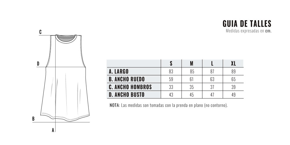 Guía de talles